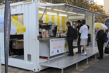 コンテナカフェ