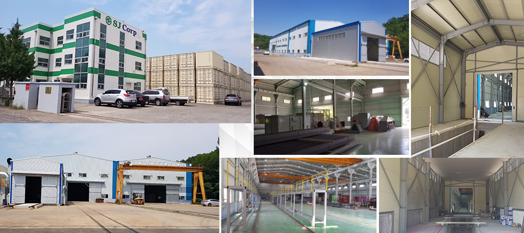 SJ STEEL Co.,Ltd. コンテナ工場