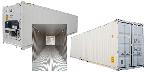 リーファーコンテナ（冷凍・冷蔵コンテナ）