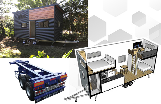 トレーラーハウス・シャーシ